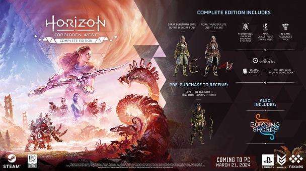 Horizon FW Pre Order Bonus
